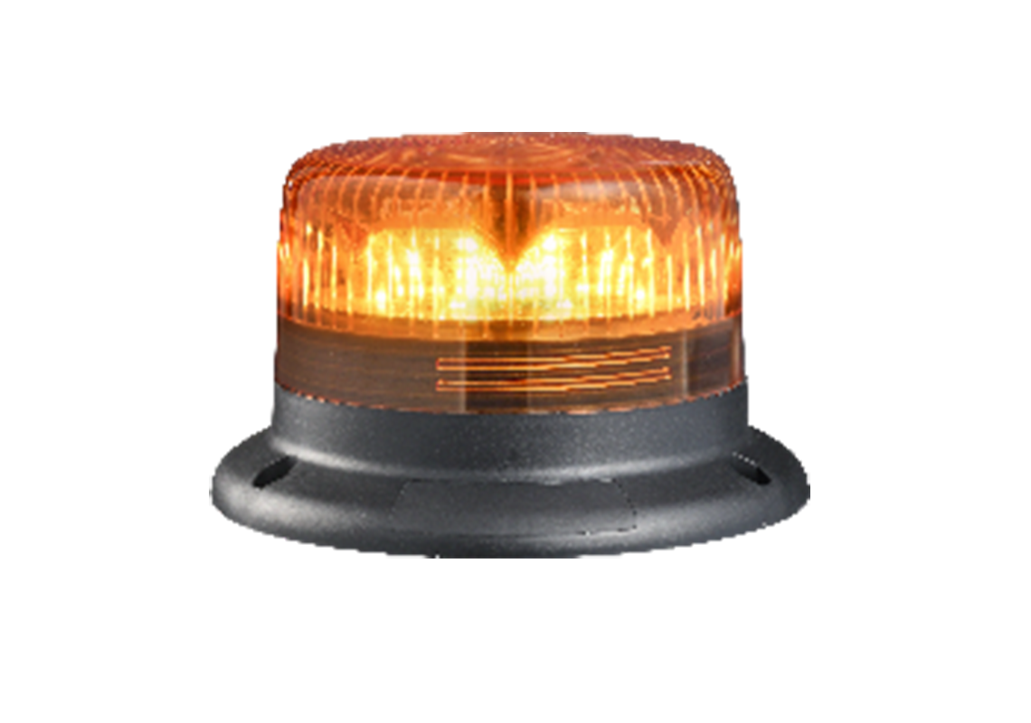 Gyrophare orange rotatif fixation 3 points CL1 - EVOLUX